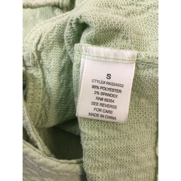 ULTRA FLIRT SZ S sage green 2pc juniors knit bodycon mini dress NWT B61 - Picture 14 of 14